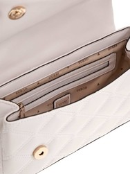 SAC EN BANDOULIERE GUESS TAMSIN OFF WHITE QG963221 www.solene-maroquinerie.fr