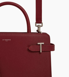 SAC A MAIN MOYEN MODELE LE TANNEUR EMILIE SIGNATURE T ROUGE REVOLUTION TEMI1610R11 www.solene-maroqu