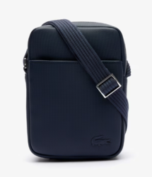 SACOCHE MEN'S CLASSIC LACOSTE MARINE NH4422HC 021 www.solene-maroquinerie.fr