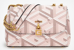 SAC BANDOULIERE GUESS MONTREAL LOGO G CUBE PALE ROSE SA875621 PALE ROSE www.solene-maroquinerie.fr