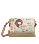 PETIT SAC PLAT A RABAT EN BANDOULIERE ANEKKE AMAZONIE 36703-383 www.solene-maroquinerie.fr