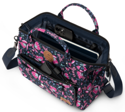 SAC EN BANDOULIERE CROSSBODY ADVENTURER M CABAIA GROTTA VERDE www.solene-maroquinerie.fr