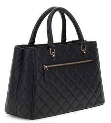 SAC A MAIN GUESS ECO CARLY BLACK EQG950906 www.solene-maroquinerie.fr