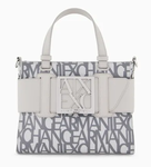 PETIT SAC A MAIN ARMANI EXCHANGE GRIS LOGO 9426903F742117611 www.solene-maroquinerie.fr