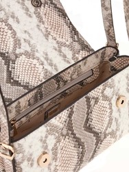 SAC EN BANDOULIERE GUESS LEFIA NATURAL KG964419 www.solene-maroquinerie.fr