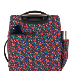 VALISE SOUPLE 4 ROUES CABAIA SOFTSUITCASE 4 WHEELS SMALL MAUPITI www.solene-maroquinerie.fr