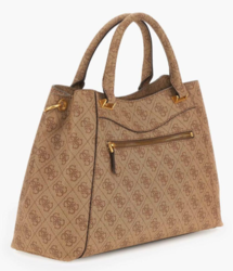 SAC GUESS EMERA LATTE LOGO BA931606 www.solene-maroquinerie.fr