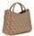 SAC A MAIN GUESS BRENTON LG964805 LATTE LOGO www.solene-maroquinerie.fr