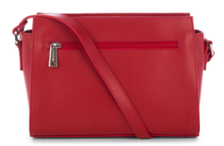 PETIT SAC TROTTEUR LANCASTER CONSTANCE 437-02 ROUGE www.solene-maroquinerie.fr