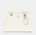 SAC A MAIN GUESS ADELARD LOGO 4G VERNI BLANC GG950206 STONE www.solene-maroquinerie.fr