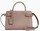 SAC A MAIN MOYEN MODELE LE TANNEUR EMILIE EN CUIR GRAIN GRIS DE PARME TEMI1614S12 www.solene-maroqu