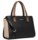 PETIT SAC CABAS MAIN LANCASTER CONSTANCE NOIR NUDE VISON 437-03 NOIR_NUVI  www.solene-maroquinerie.f