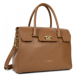 SAC CABAS MAIN LANCASTER FOULONN MILANO 547-56 CAMEL www.solene-maroquinerie.fr