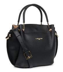 SAC A MAIN LOUISA LANCASTER FOULONN DOUBLE NOIR IN NUDE 470-18 NOIR_INN www.solene-maroquinerie.fr