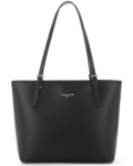SAC CABAS LANCASTER CONSTANCE NOIR 437-07 NOIR www.solene-maroquinerie.fr