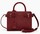 PETIT SAC A MAIN EN CUIR LE TANNEUR EMILIE SIGNATURE T ROUGE REVOLUTION  TEMI1600R11 www.solene-maro