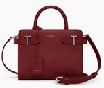PETIT SAC A MAIN EN CUIR LE TANNEUR EMILIE SIGNATURE T ROUGE REVOLUTION  TEMI1600R11 www.solene-maro