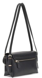 SAC EN BANDOULIERE GUESS LEFIA BLACK KG964419 www.solene-maroquinerie.fr