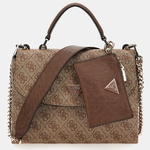 SAC A MAIN ECO CRAIG LOGO 4G LATTE LOGO BROWN HWESG896820 LGW www.solene-maroquinerie.fr