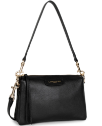 SAC POCHETTE LANCASTER DUNE NOIR 529-73 NOIR www.solene-maroquinerie.fr