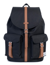 SAC A DOS HERSCHEL DAWSON BLACK NOIR 10233 00001 www.solene-maroquinerie.fr