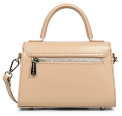 MINI SAC CABAS MAIN LANCASTER SUAVE EVEN BEIGE FONC 433-16 BEIGEFONCE www.solene-maroquinerie.fr