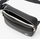Sacoche porte prs du corps homme Lacoste avec bordure contraste noire REPORTER BAG NH4018PN J37 w