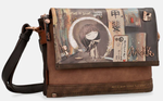 SAC BANDOULIERE A RABAT 3 COMPPARTIMENTS ANEKKE SHOEN 37703-383 www.solene-maroquinerie.fr