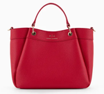 SAC A MAIN ARMANI EXCHANGE ROUGE 942911CC783122775 www.solene-maroquinerie.fr