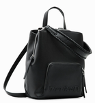 Petit sac  dos convertible DESIGUAL NOIR 23SAKP08 2000 www.solene-maroquinerie.fr