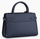 SAC A MAIN MOYEN MODELE LE TANNEUR EMILIE EN CUIR GRAIN BLEU CREPUSCULE TEMI1614B01 www.solene-maro