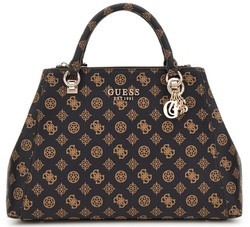 SAC A MAIN GUESS EVELUNE MOCHA LOGO PG935307&#168;www.solene-maroquinerie.fr