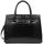 SAC A MAIN LANCASTER EXOTIC LZARD ET CROCO NOIR 524-85 NOIR www.solene-maroquinerie.fr