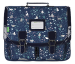 CARTABLE TANN&#039;S NINA BLEU 41CM 41260 www.solene-maroquinerie.fr