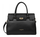 SAC CABAS MAIN LANCASTER FOULONN MILANO 547-56 NOIR www.solene-maroquinerie.fr