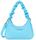 PETIT SAC BAGUETTE LANCASTER BASIC CHOUCHOU BLEU ATOLL 510-68 BLEUATOLL www.solene-maroquinerie.fr