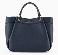 SAC A MAIN ARMANI EXCHANGE BLEU 942911CC783121536 www.solene-maroquinerie.fr