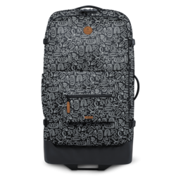 VALISE SOUPLE 2 ROUES CABAIA SOFT SUITCASE 2 WHEELS L AMIENS www.solene-maroquinerie.fr