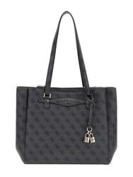 SAC CABAS GUESS KATYA COAL LOGO SG965223 www.solene-maroquinerie.fr
