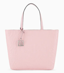 Sac shopper avec fermeture clair et logo en relief sur l&#039;ensemble ARMANI EXCHANGE ROSE 942650 CC794