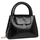 SAC  MAIN LANCASTER CARLA NOIR LZARD 480-018 NOIR_LEZ www.solene-maroquinerie.fr