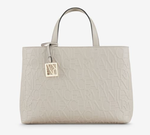 SAC CABAS 2 COMPARTIMENTS ARMANI EXCHANGE BEIGE 942646CC793107351 www.solene-maroquinerie.fr