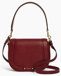 SAC BANDOULIRE MOYEN MODLE LE TANNEUR ELLA EN CUIR GRAIN ROUGE REVOLUTION TNGI1210R11 www.solene-