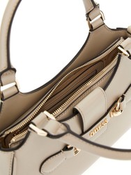 PETIT SAC A MAIN GUESS NOLANA TAUPE VG950005 www.solene-maroquinerie.fr