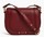 SAC BANDOULIRE MOYEN MODLE LE TANNEUR ELLA EN CUIR GRAIN ROUGE REVOLUTION TNGI1210R11 www.solene-