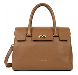 SAC CABAS MAIN LANCASTER FOULONN MILANO 547-56 CAMEL www.solene-maroquinerie.fr