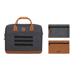 SAC ORDINATEUR CABAIA MESSENGER LONDRES www.solene-maroquinerie.fr