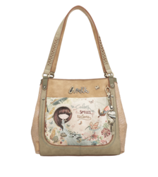 SAC A MAIN 3 COMPARTIMENTS ANEKKE AMAZONIA 36702-192 www.solene-maroquinerie.fr