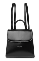 SAC A DOS LANCASTER SUAVE EVEN NOIR 433-18 NOIR www.solene-maroquinerie.fr