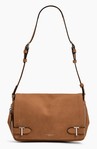 PETIT SAC BANDOULIERE EN CUIR NUBUCK GRAIN LE TANNEUR SIMONE TMON1203G05 www.solene-maroquinerie.fr